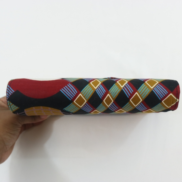 African Ankara Printed Fabric Clutch Bag - Picture 7 of 7